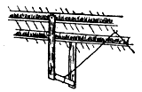 Image I: It's easy to keep your cow from mussing the stall with this simple device.